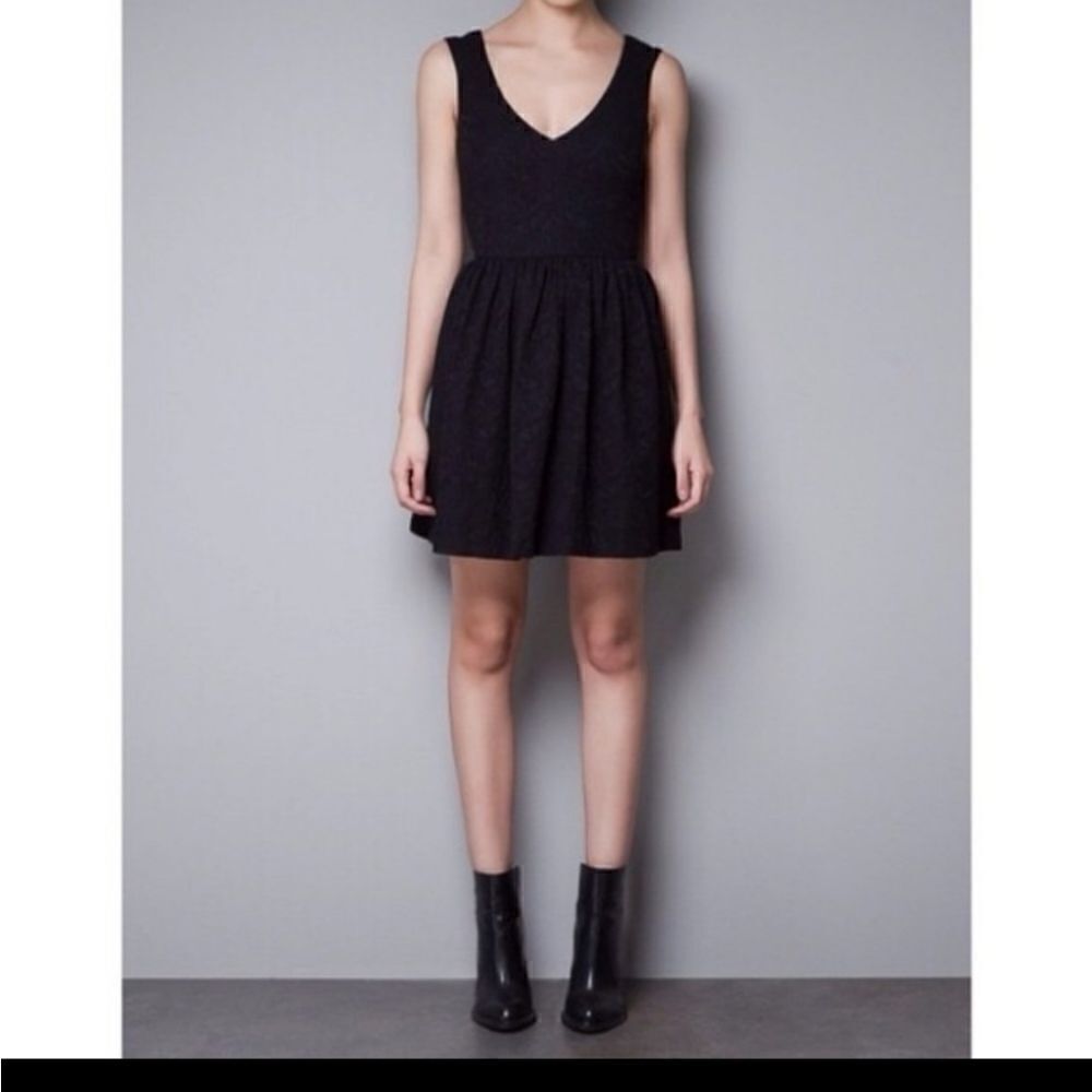 Zara V Neck Dress